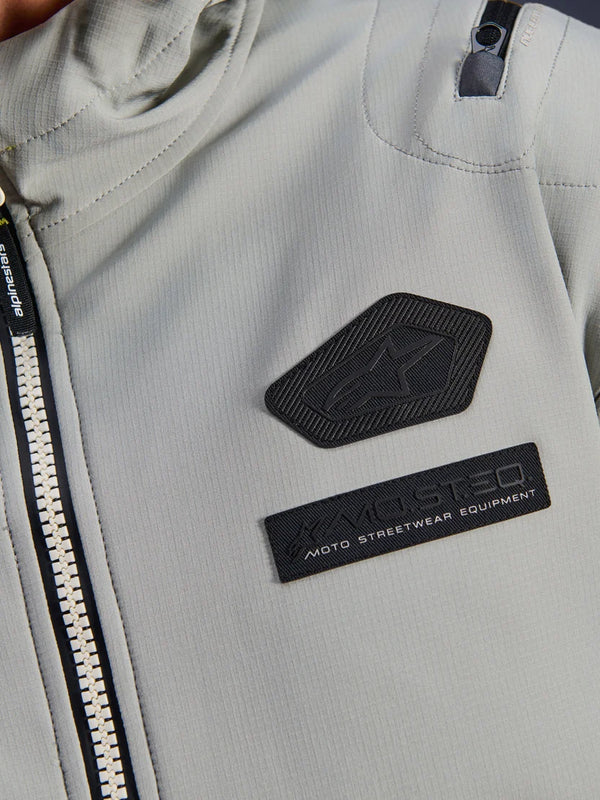 Chamarra Alpinestars Moblast Gris Amarilla