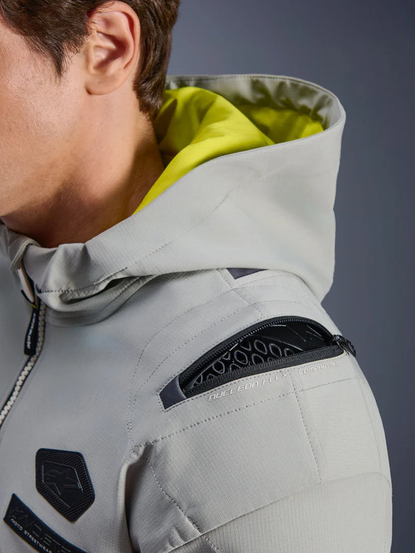 Chamarra Alpinestars Moblast Gris Amarilla
