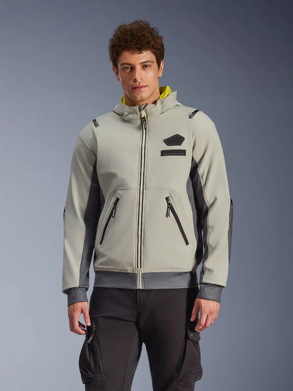 Chamarra Alpinestars Moblast Gris Amarilla