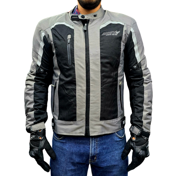 Chamarra Atrox AT-2145 Cordura Corta Gris