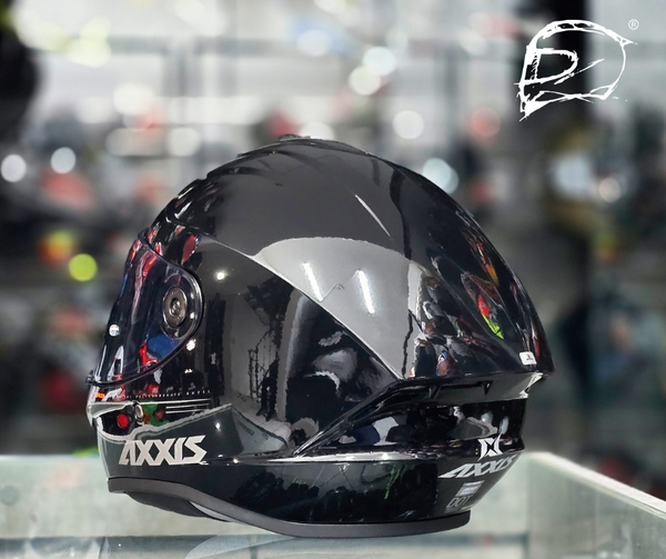 Casco Integral Axxis Draken A1 Negro Brillo