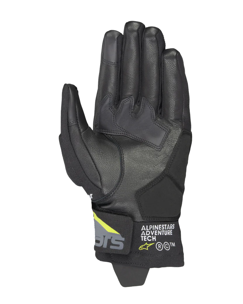 Guantes Alpinestars Corozal V3 Drystar Negro Amarillo Fluo