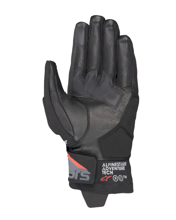 Guantes Alpinestars Corozal V3 Drystar Negro Gris Rojo Fluo