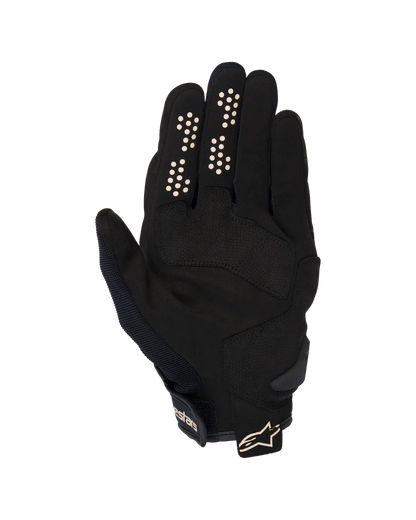 Guantes Alpinestars para mujer Chrome Beige Negro