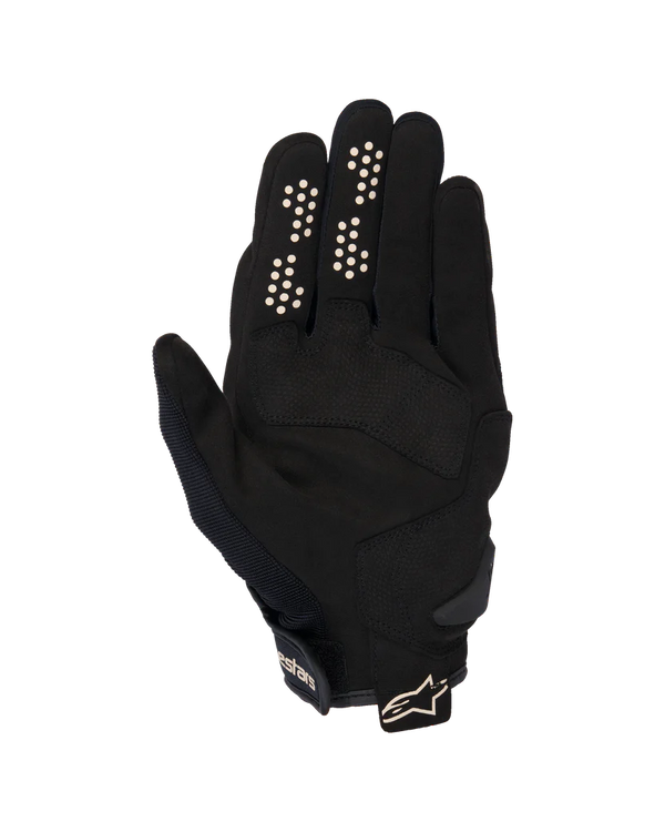 Guantes Alpinestars para mujer Chrome Beige Negro
