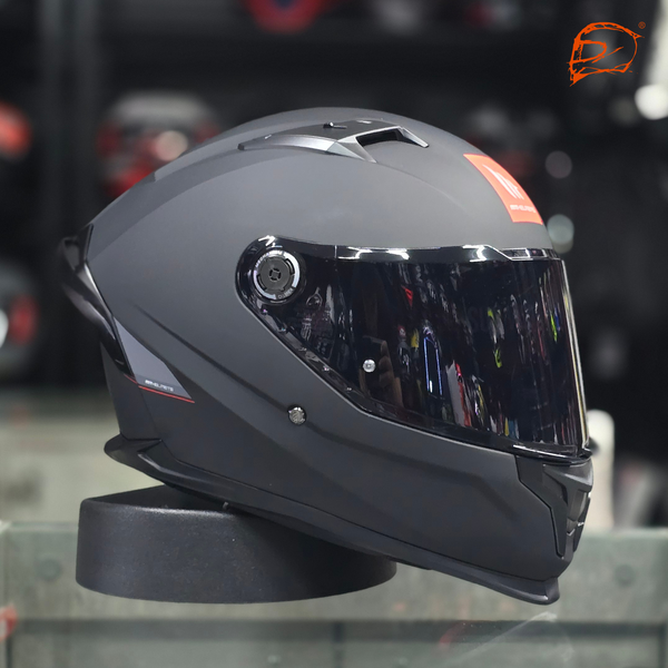 Casco Integral Mt Braker Sv A1 Negro Mate