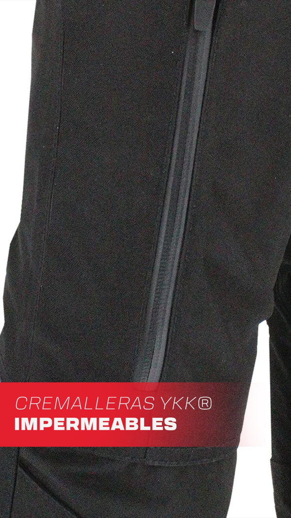 Pantalon con protecciones Joe Rocket Ballistic Negro para mujer