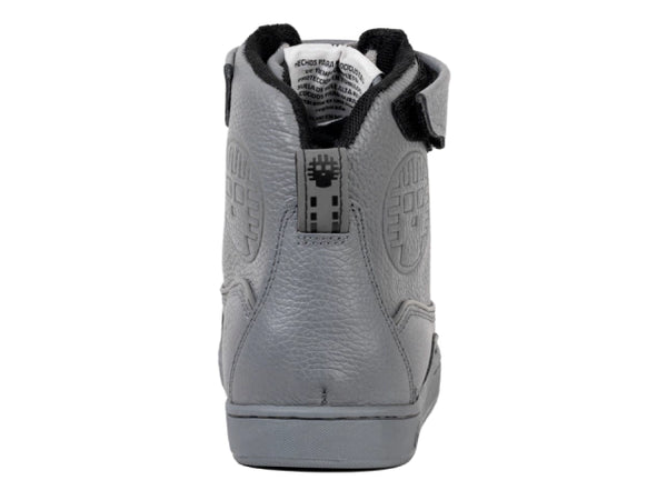 Tenis para moto Jeff de Piel gris Unisex con protecciones Atacama