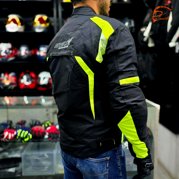 Chamarra Atrox AT-2119 Cordura Corta Amarillo