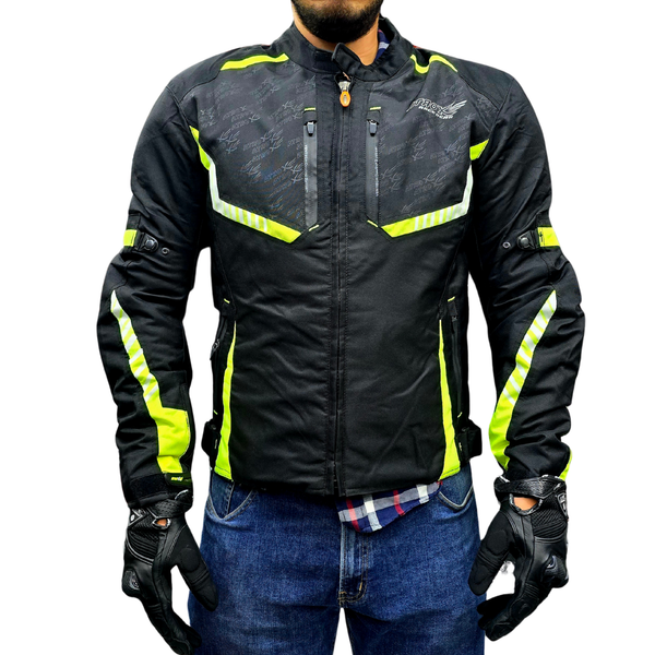Chamarra Atrox AT-2119 Cordura Corta Amarillo
