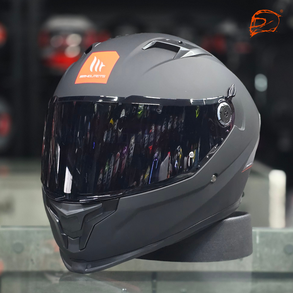 Casco Integral Mt Braker Sv A1 Negro Mate