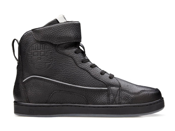 Tenis para moto Pastrana de Piel Unisex Negro con protecciones Atacama