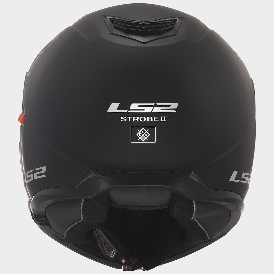 Casco Abatible Ls2 Strobe Negro Mate FF908