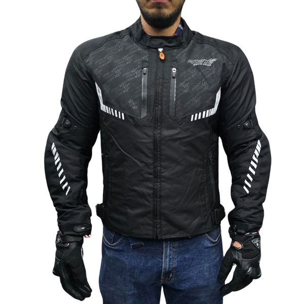 Chamarra Atrox AT-2119 Cordura Corta Negro