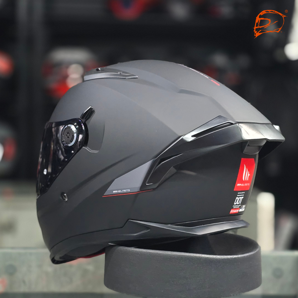 Casco Integral Mt Braker Sv A1 Negro Mate