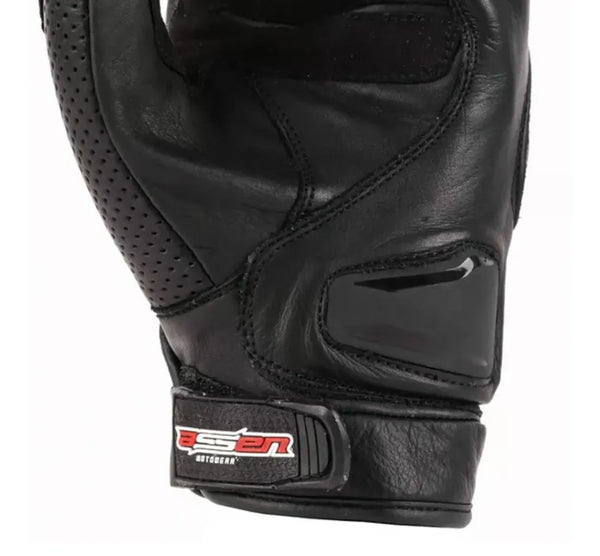 Guantes De Piel Assen GM1702 Negro