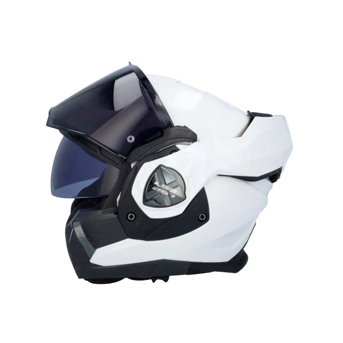 Casco Abatible LS2 Advant X Solid Blanco Brillo FF901
