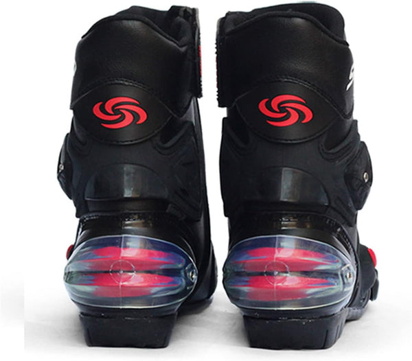 Botas Speed Crucero Ao17 Negro Rojo