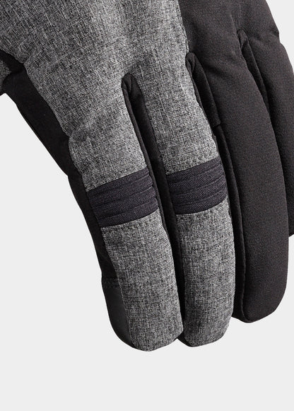 Guantes Ls2 Urbs II Touring Impermeables Negro Gris Amarillo