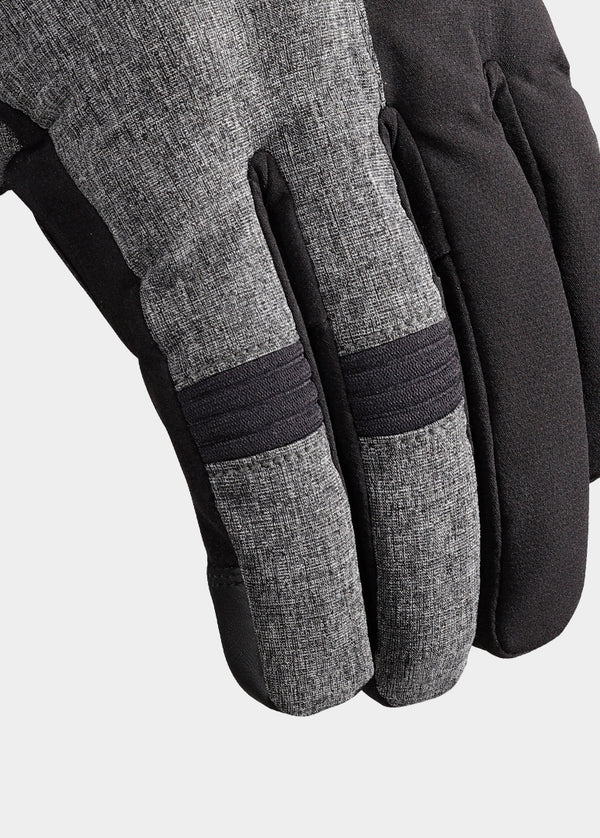Guantes Ls2 Urbs II Touring Impermeables Negro Gris Amarillo