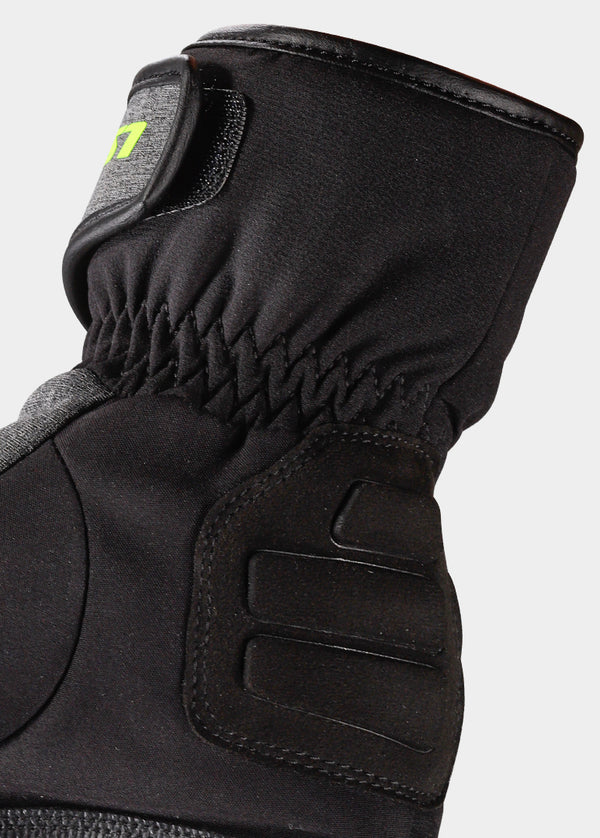 Guantes Ls2 Urbs II Touring Impermeables Negro Gris Amarillo