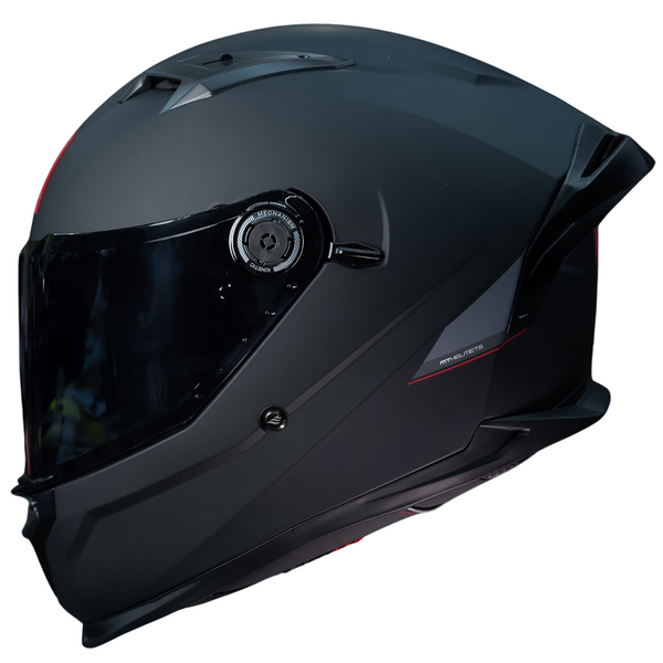 Casco Integral Mt Braker Sv A1 Negro Mate