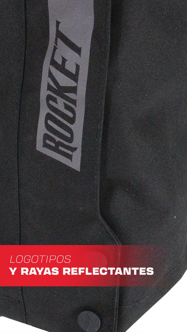 Pantalon con protecciones Joe Rocket Ballistic Negro para mujer