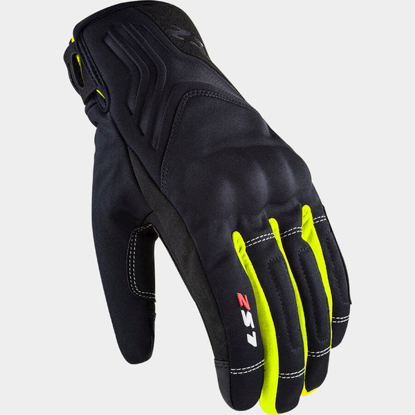 Guantes Impermeables Ls2 Jet 2 Negro Amarillo