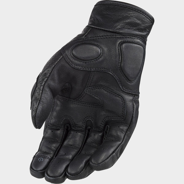 Guantes Ls2 Rust Negro Piel