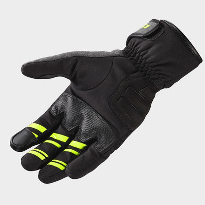 Guantes Ls2 Urbs II Touring Impermeables Negro Gris Amarillo