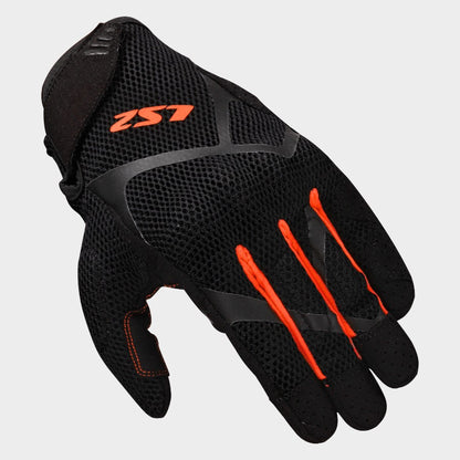 Guantes Ls2 Vel Ray II Negro Rojo