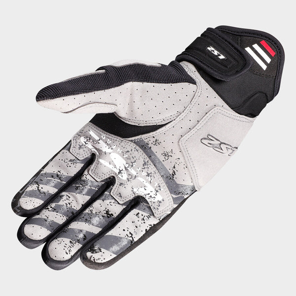 Guantes Vel Ls2 Ravin Negro Rojo