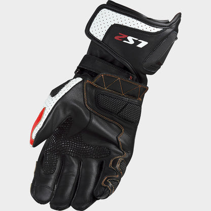 Guantes Ls2 Vel Swift Racing Negro Rojo