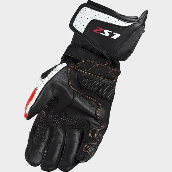 Guantes Ls2 Vel Swift Racing Negro Rojo