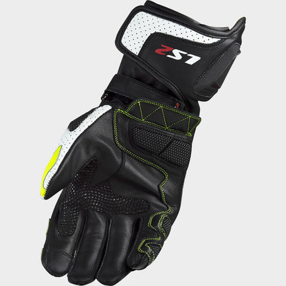 Guantes Ls2 Vel Swift Racing Negro Amarillo