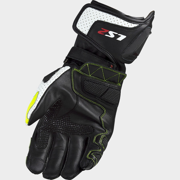 Guantes Ls2 Vel Swift Racing Negro Amarillo