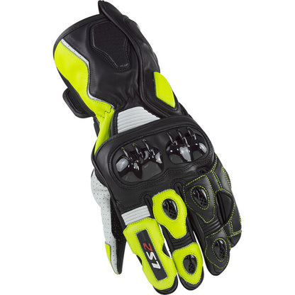 Guantes Ls2 Vel Swift Racing Negro Amarillo