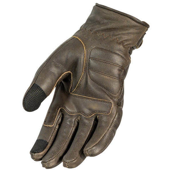 Guantes Vel Ls2 Cafe Jazz Textil Piel