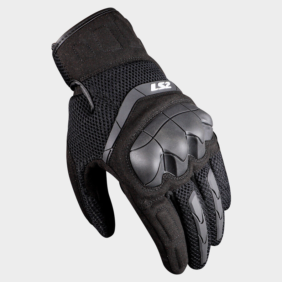 Guantes Ls2 Kubra Textil Negro