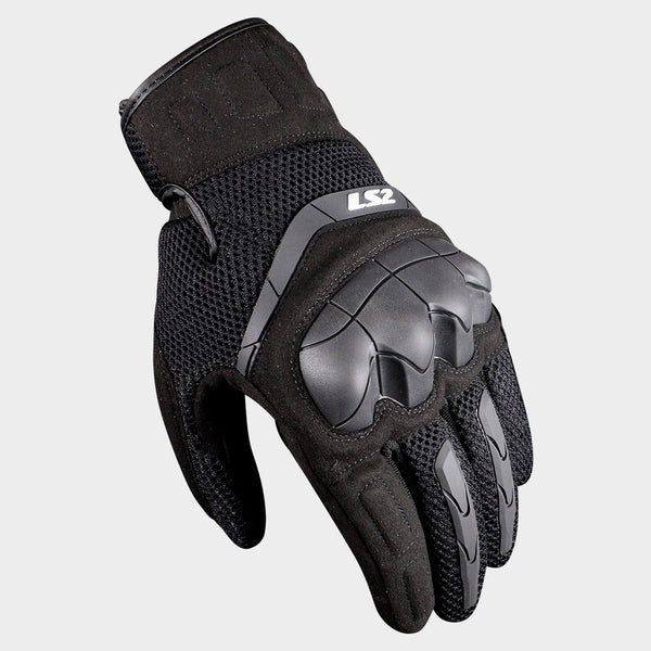Guantes Ls2 Kubra Textil Negro