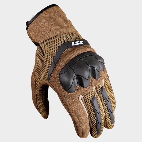 Guantes Ls2 Kubra Textil Cafe