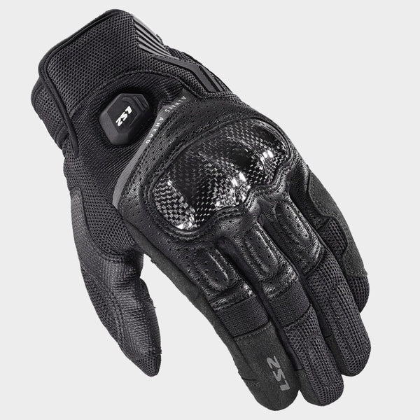 Guantes Ls2 Vel Atom Negro