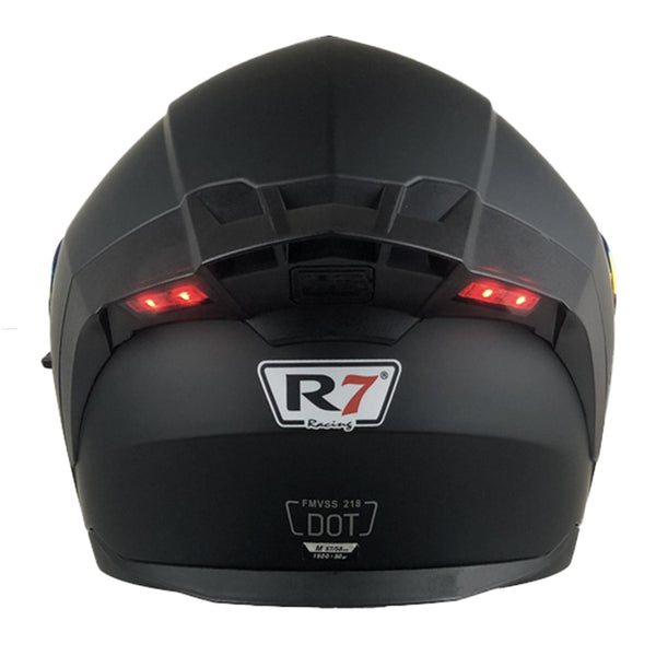 Casco Abatible Con Luz Led R7 Alfa Night Vision