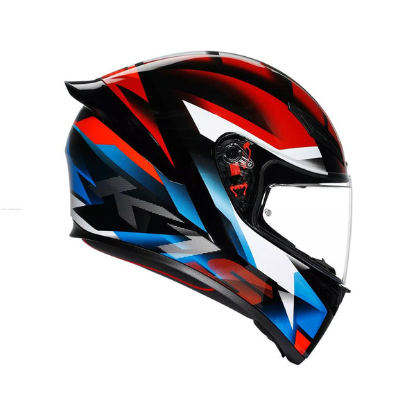 Casco Cerrado Agv K1 S E2206 Fastlap Ngo/Roj/Azul