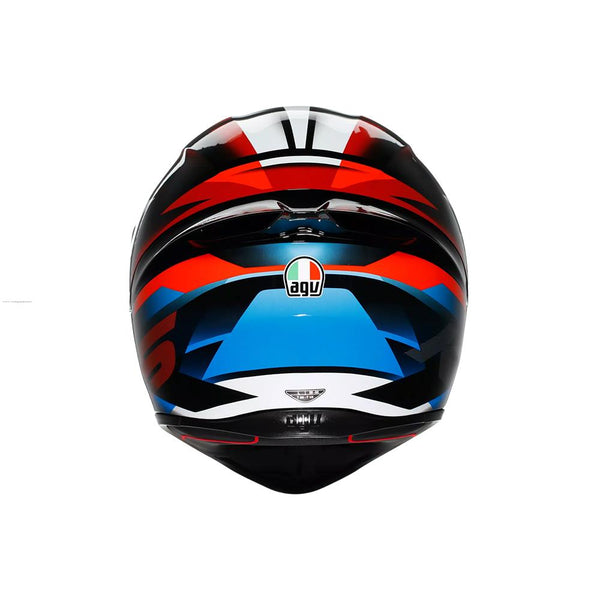 Casco Cerrado Agv K1 S E2206 Fastlap Ngo/Roj/Azul