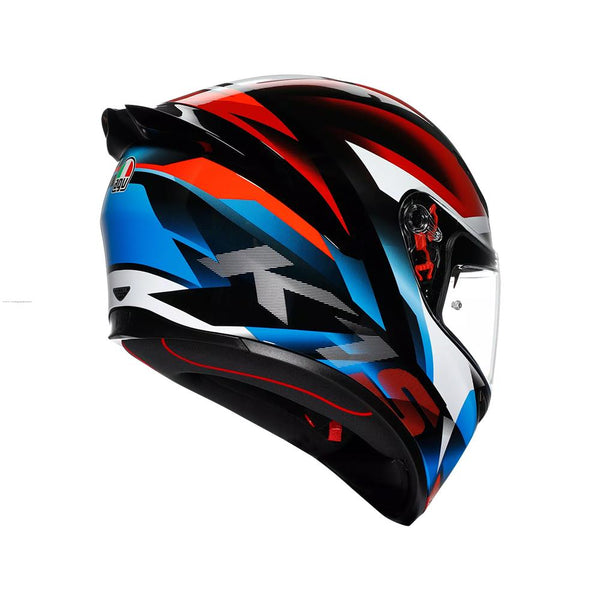 Casco Cerrado Agv K1 S E2206 Fastlap Ngo/Roj/Azul