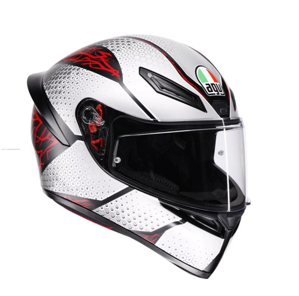 Casco Cerrado Agv K1 S E2206 Speedarmor Ngo/Grs/Roj/Mate