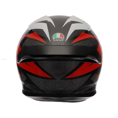 Casco Cerrado Agv K-6 S E2206 Mpkl  Braven Ngo/Roj/Bco
