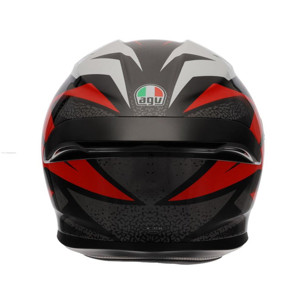 Casco Cerrado Agv K-6 S E2206 Mpkl  Braven Ngo/Roj/Bco