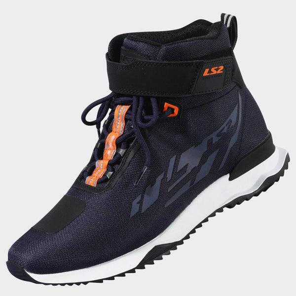 BOTAS LS2 AZUL/NARANJA ACRUX